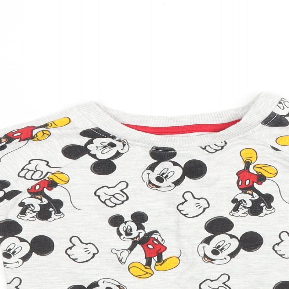 Disney Baby Grey   Pullover Jumper Size 12-18 Months