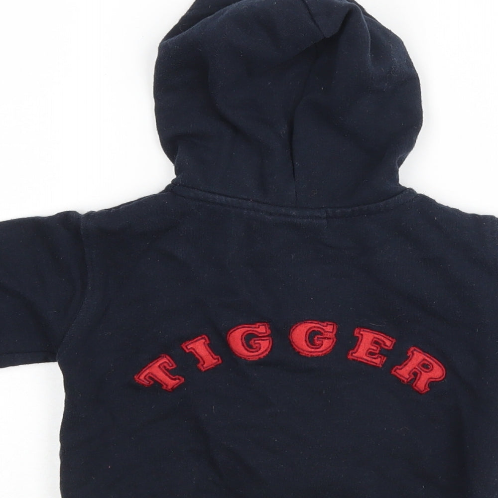Debenhams Baby Black   Full Zip Jumper Size 12-18 Months  - Disney, Tigger