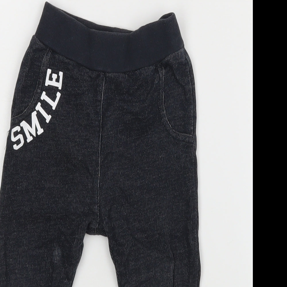 NEXT Baby Black   Sweatpants Trousers Size 12-18 Months
