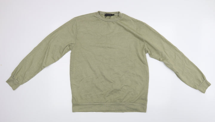 PRETTYLITTLETHING Womens Green Pullover Jumper Size M