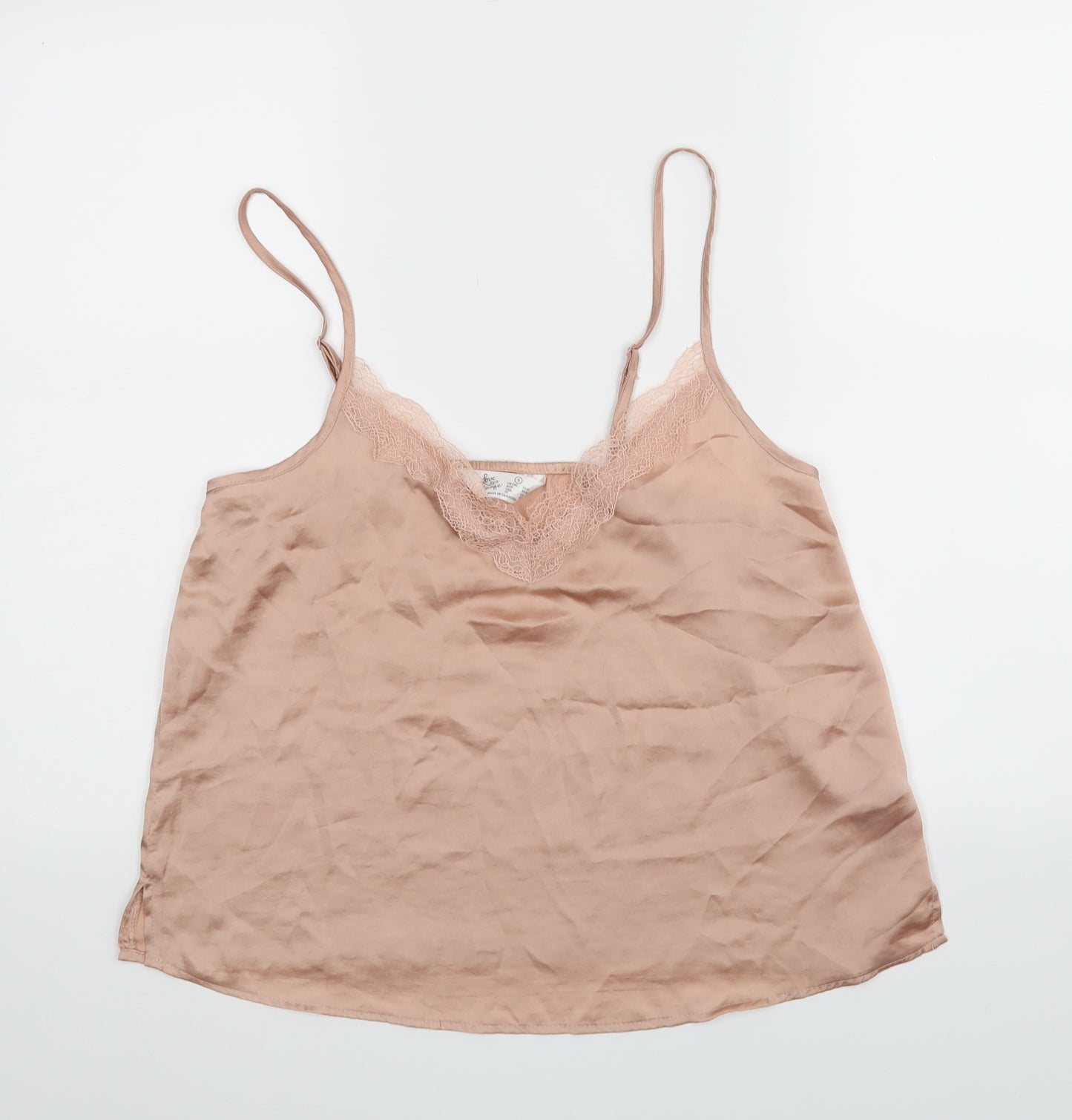 Love to lounge Womens Beige   Basic Blouse Size S