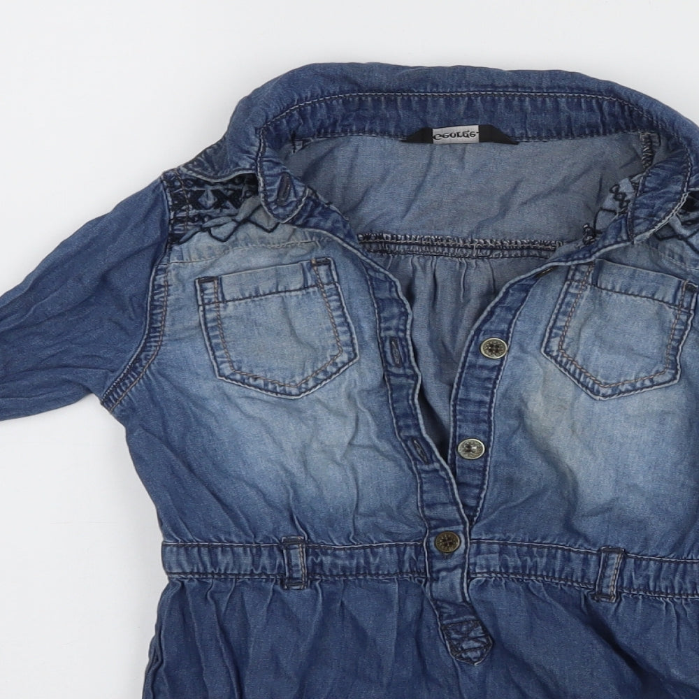 Goerge Girls Blue   A-Line  Size 4-5 Years