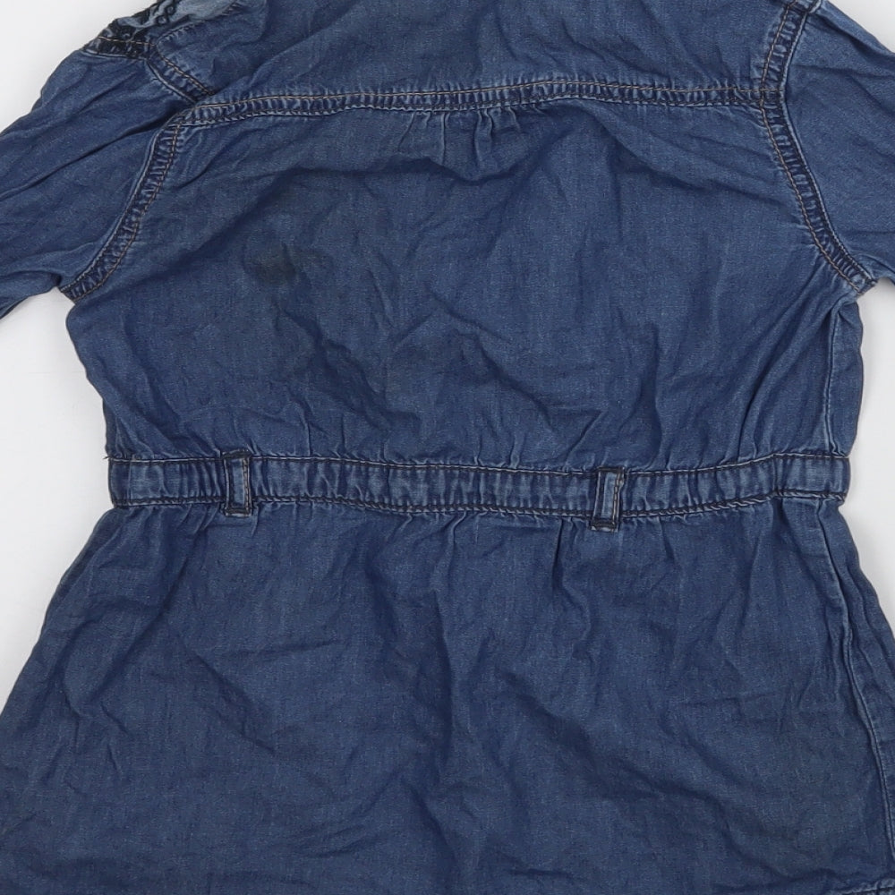 Goerge Girls Blue   A-Line  Size 4-5 Years