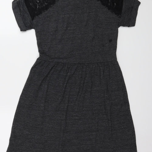 Top Shop Womens Black   A-Line  Size 6