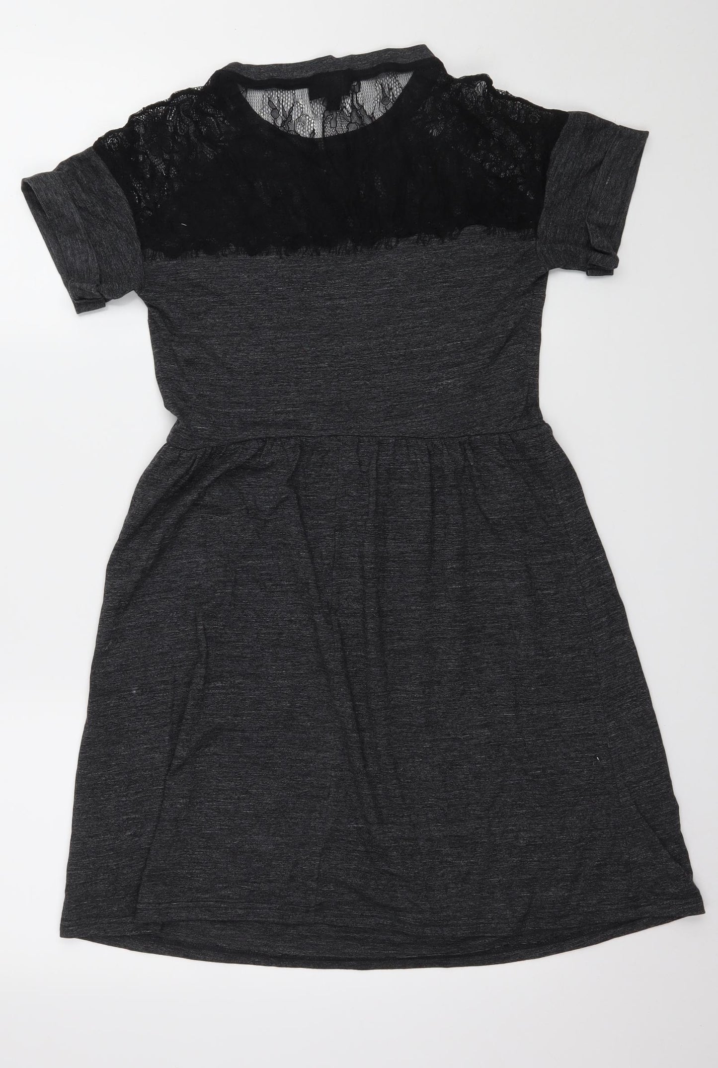 Top Shop Womens Black   A-Line  Size 6
