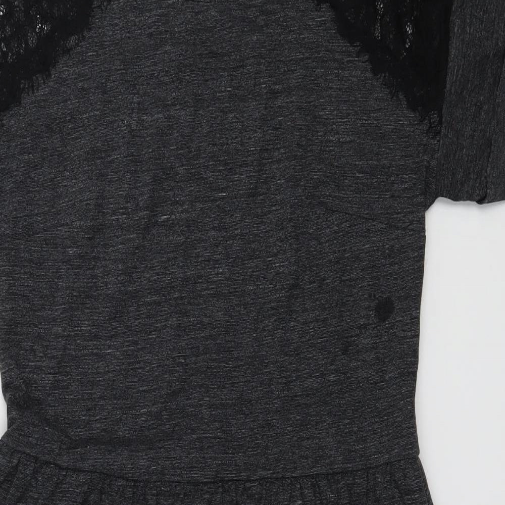 Top Shop Womens Black   A-Line  Size 6