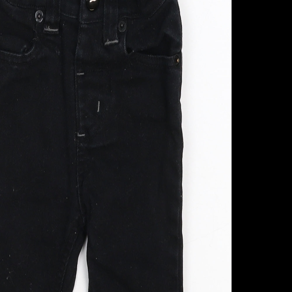 New Look Girls Black   Capri Jeans Size 6-9 Months