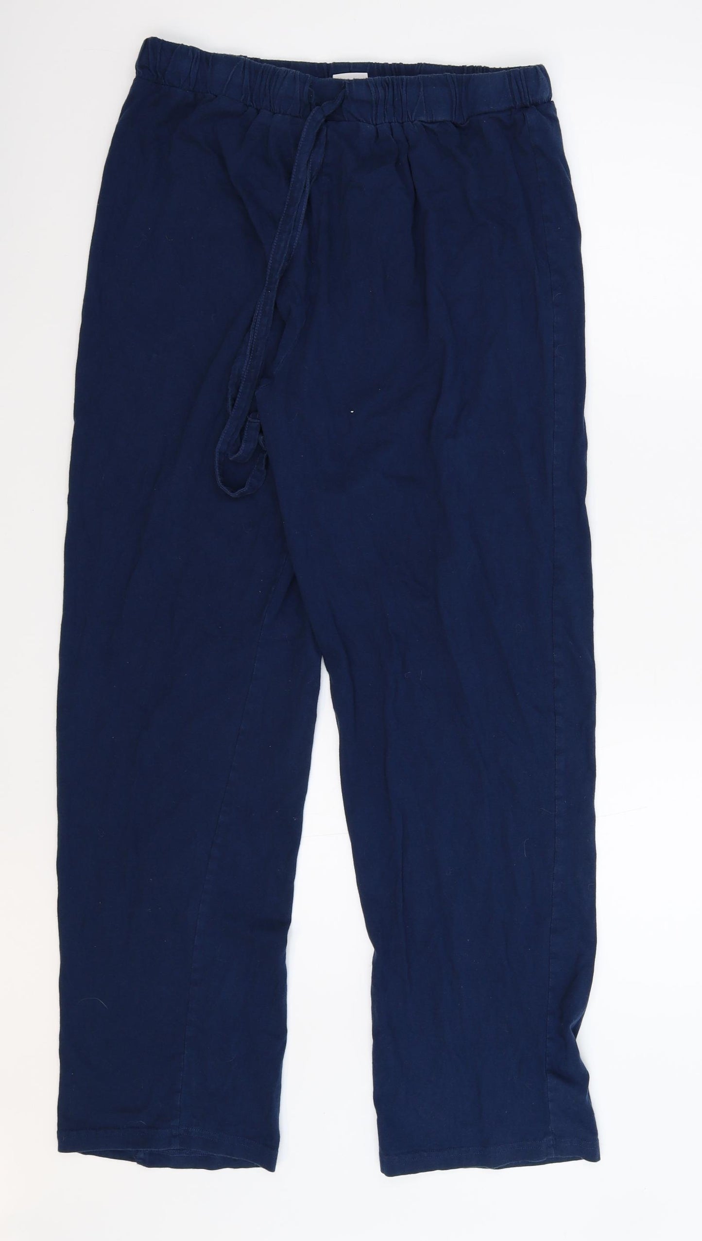 Marvel Mens Blue Solid   Lounge Pants Size M