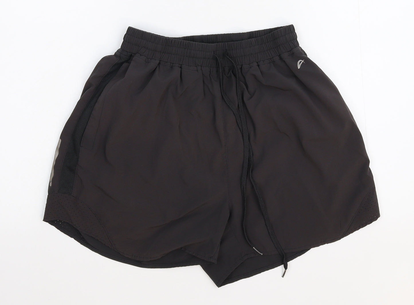 F&F Mens Black   Sweat Shorts Size S