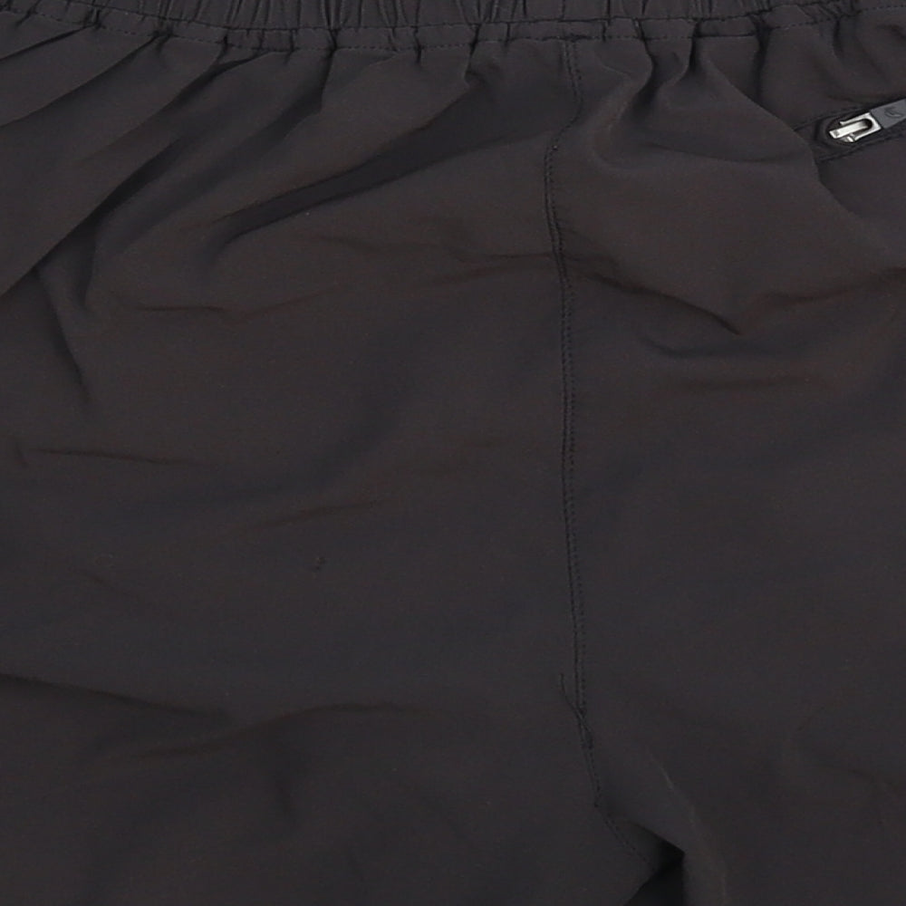 F&F Mens Black   Sweat Shorts Size S