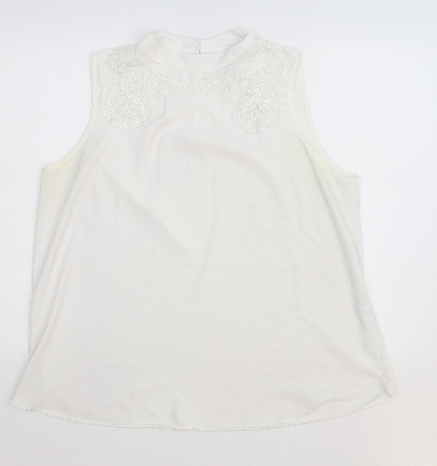 dorophy perkins Womens White   Basic Blouse Size 18