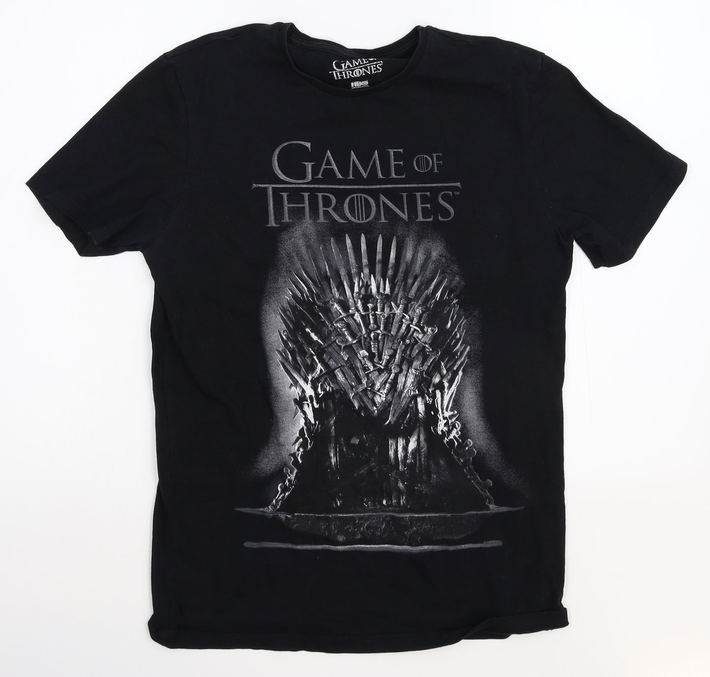 HBO Mens Black    T-Shirt Size S  - Game Of Thrones