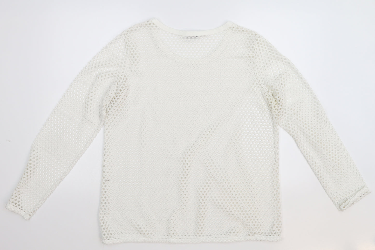 NEXT Womens White   Pullover Jumper Size M
