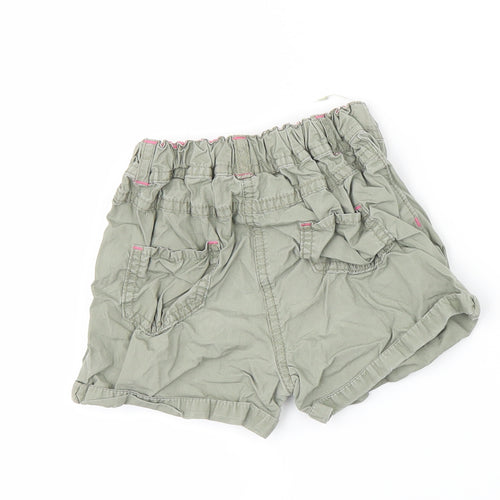 George Girls Green   Hot Pants Shorts Size 3-4 Years