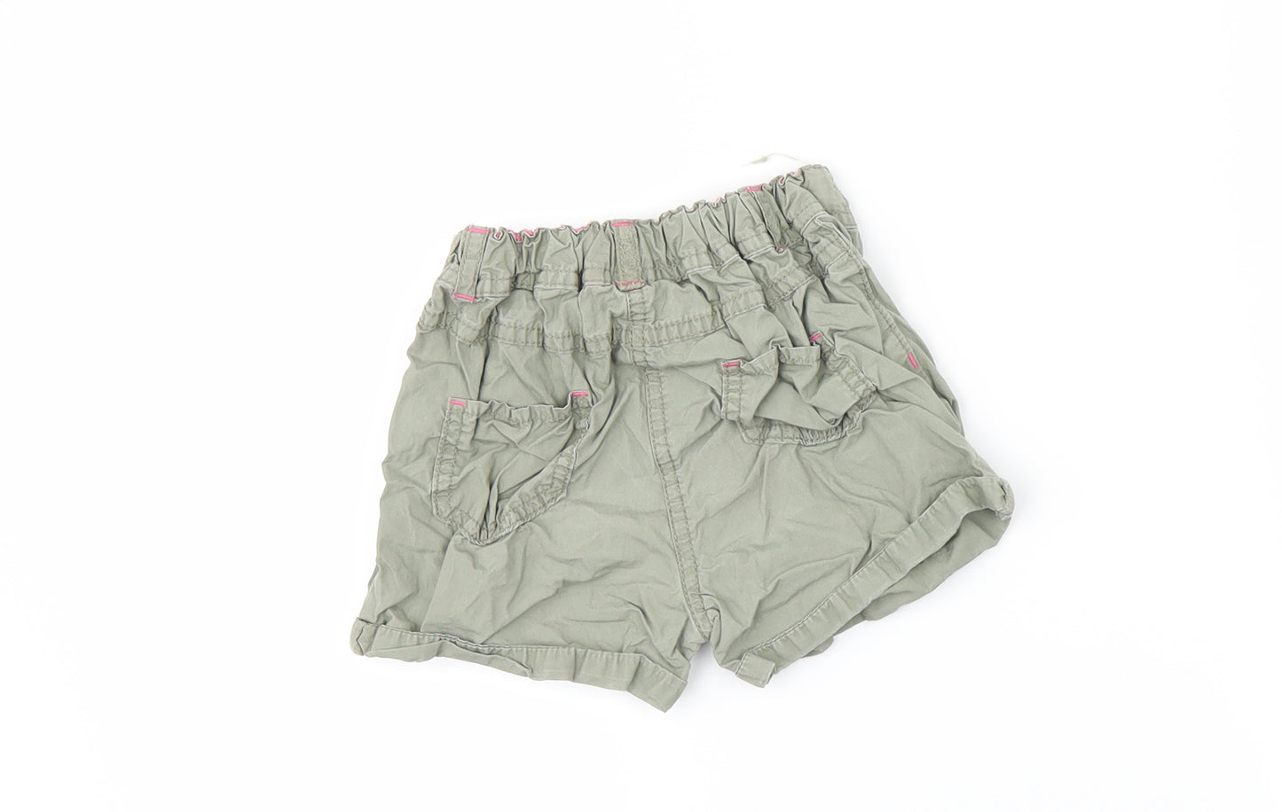 George Girls Green   Hot Pants Shorts Size 3-4 Years