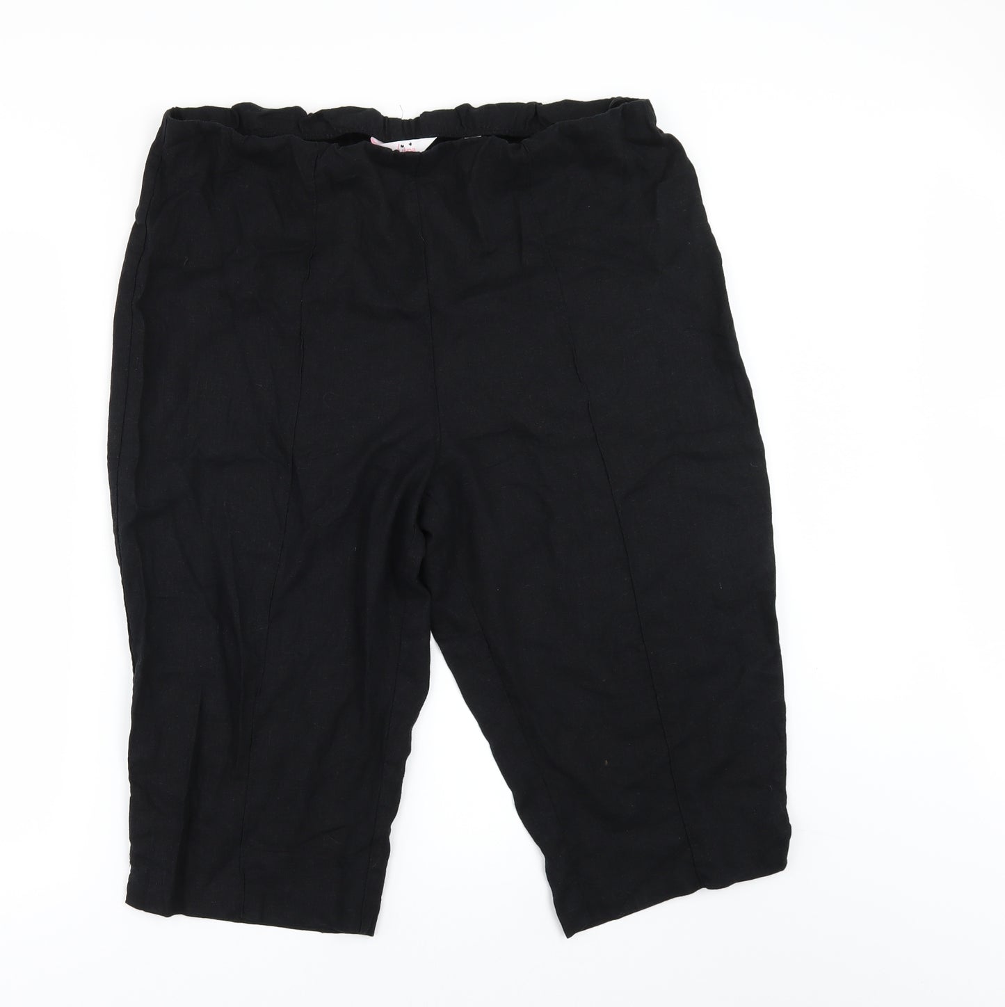 Julipa Womens Black   Chino Shorts Size 18