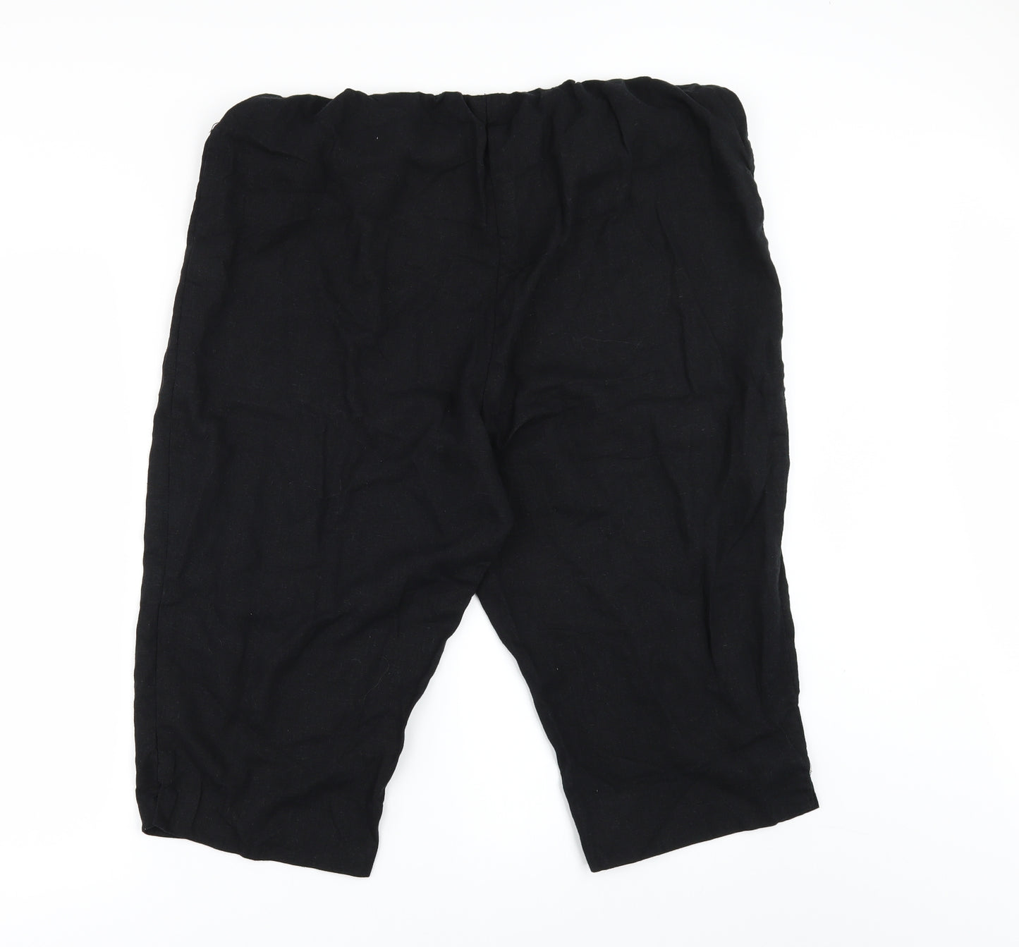 Julipa Womens Black   Chino Shorts Size 18