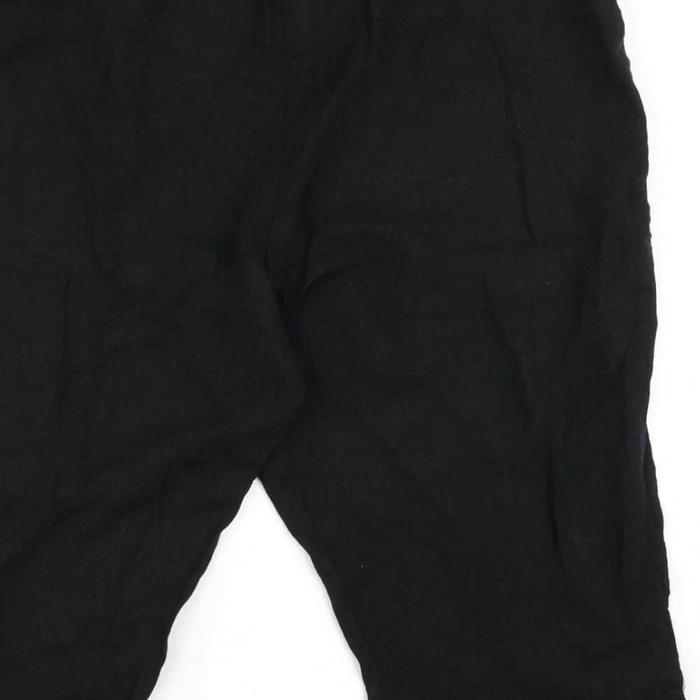 Julipa Womens Black   Chino Shorts Size 18