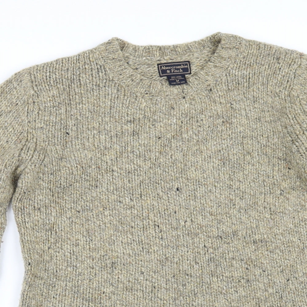 Abercrombie & Fitch Womens Green   Pullover Jumper Size M