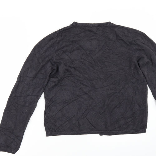 Marks and Spencer Womens Grey   Cape Jumper Size 12