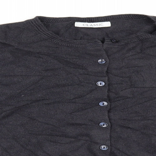Marks and Spencer Womens Grey   Cape Jumper Size 12