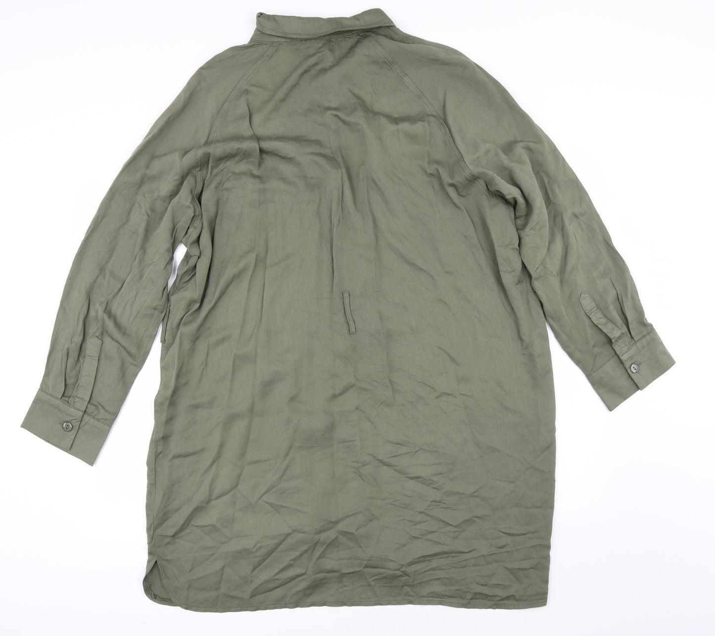 Izabel Womens Green   Shirt Dress  Size 16