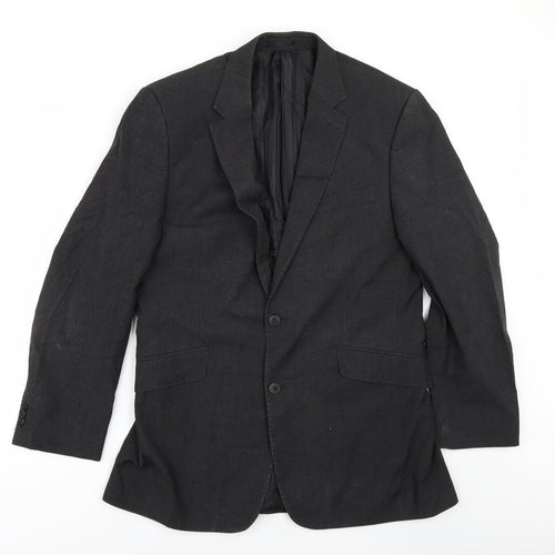 Everyone Mens Grey   Jacket Suit Jacket Size 40