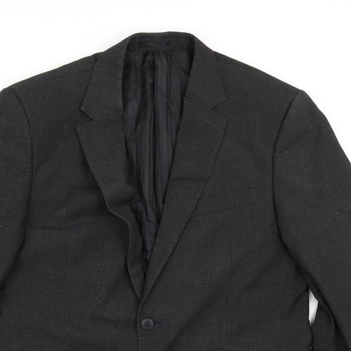 Everyone Mens Grey   Jacket Suit Jacket Size 40