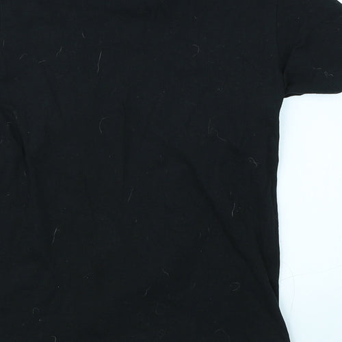 Pep & Co Boys Black   Basic T-Shirt Size 5-6 Years