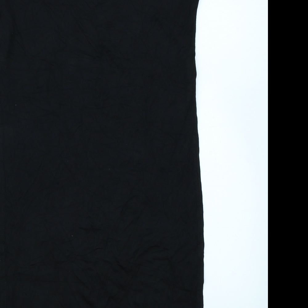 Boohoo Womens Black   Tunic T-Shirt Size 10