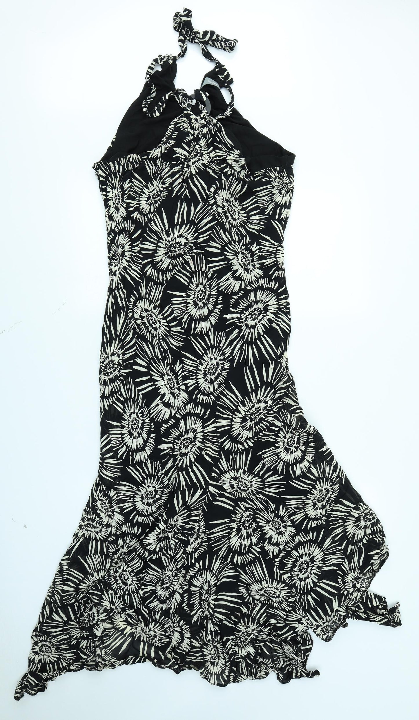 Wallis Womens Black Batik  Trapeze & Swing  Size 16