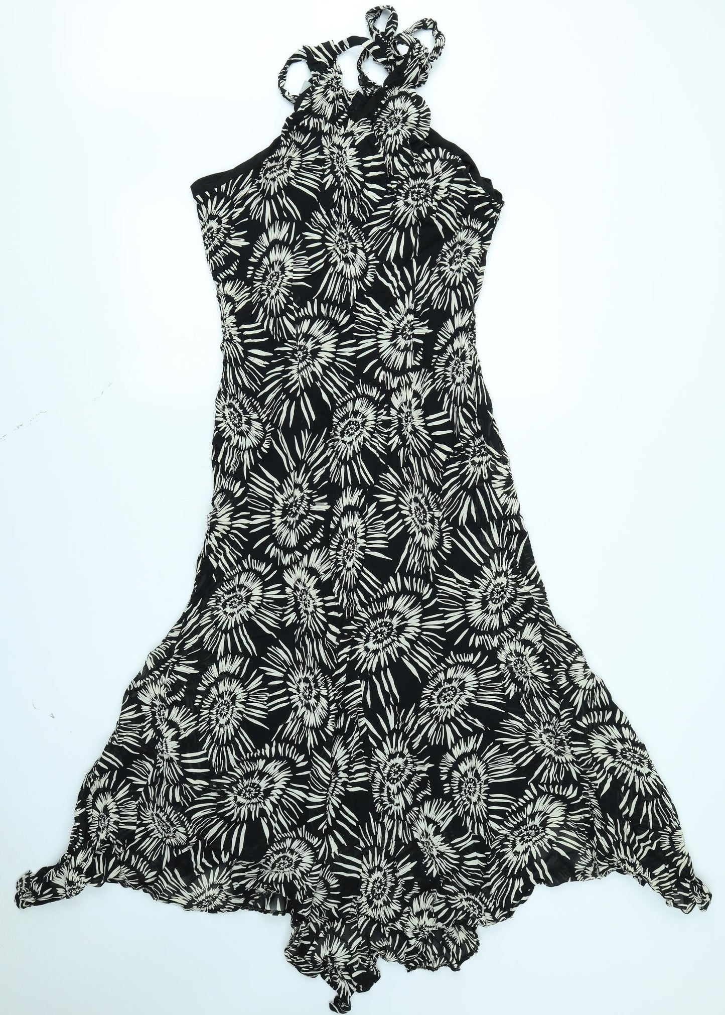 Wallis Womens Black Batik  Trapeze & Swing  Size 16