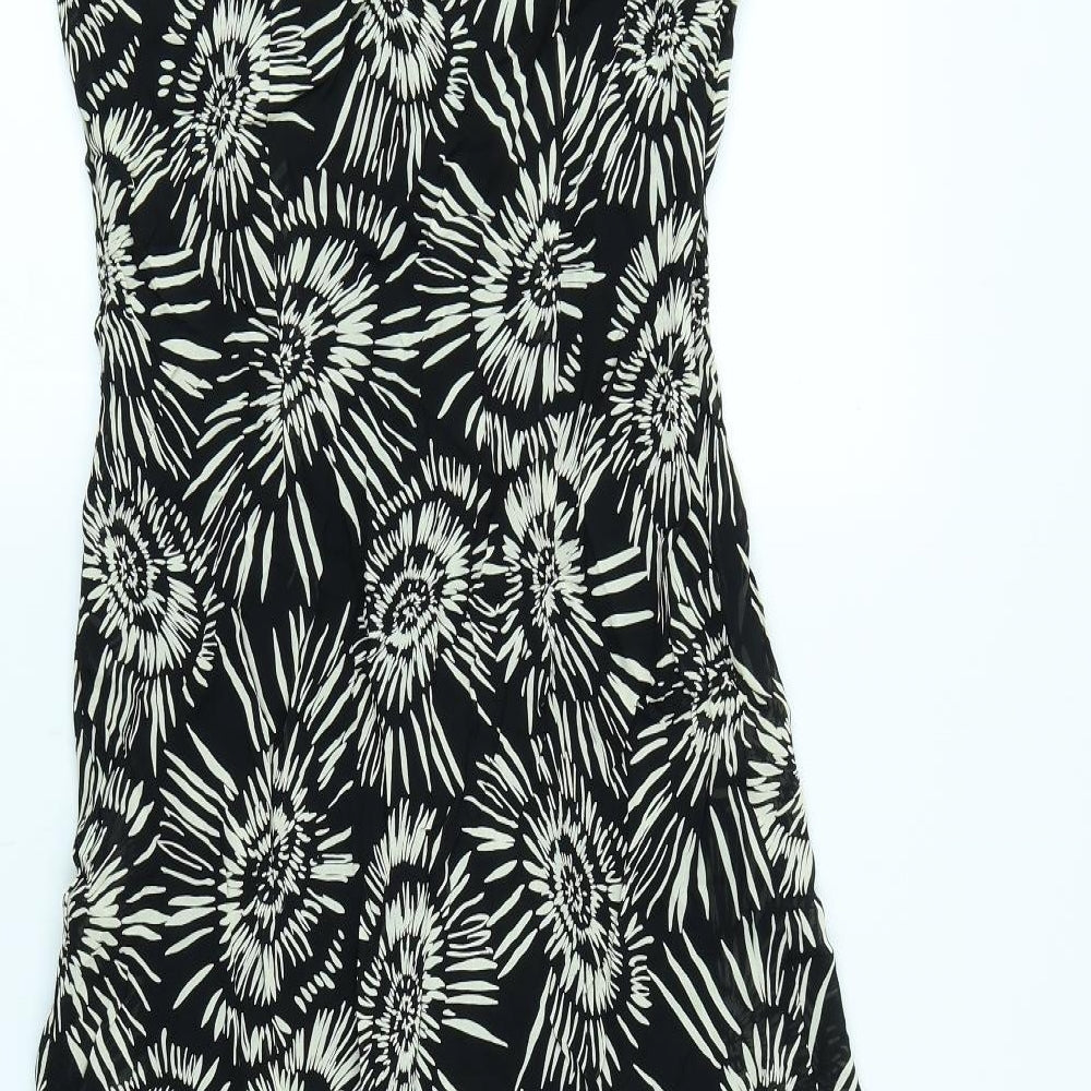 Wallis Womens Black Batik  Trapeze & Swing  Size 16