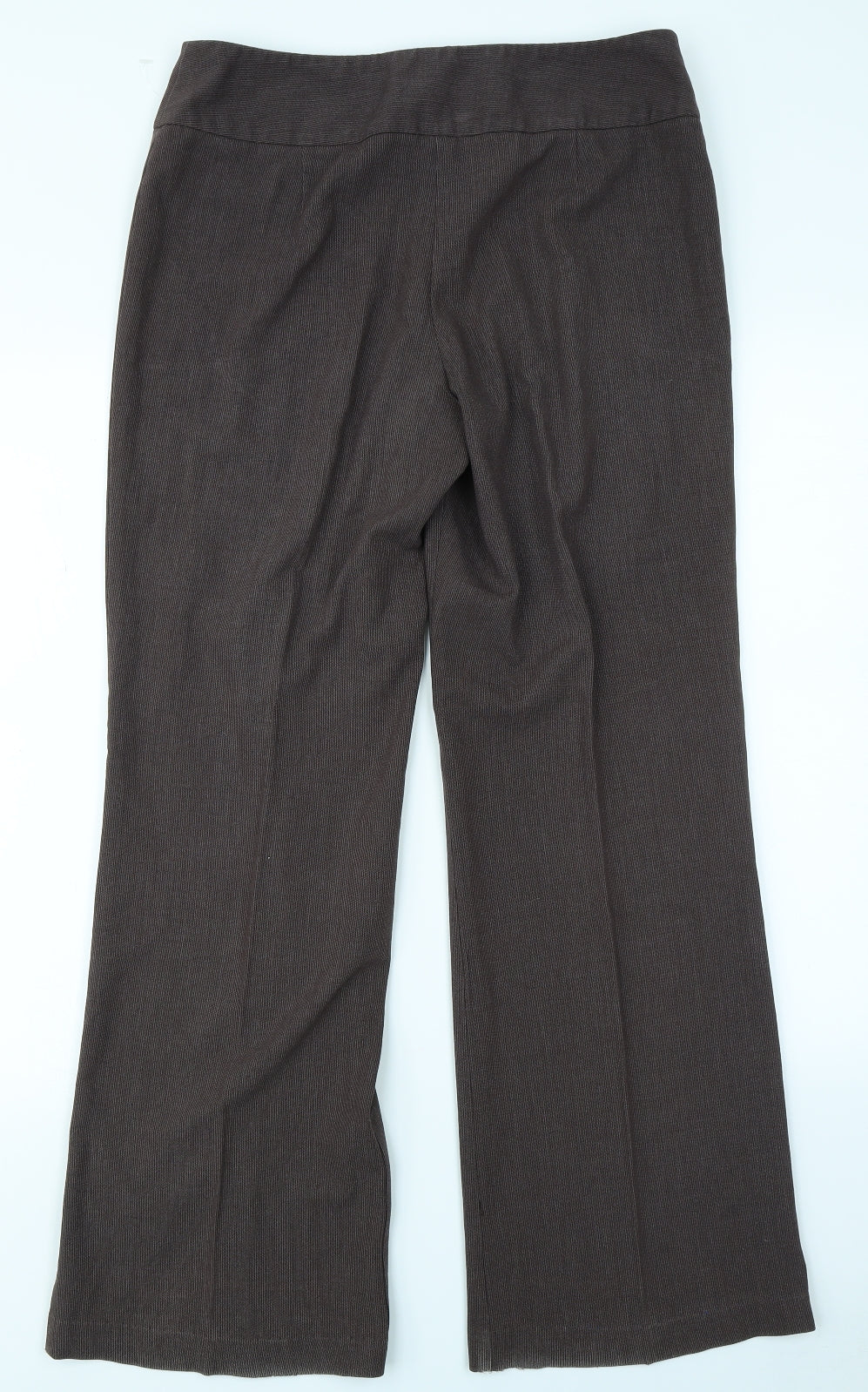 Marks & Spencer Womens Brown   Trousers  Size 12 L29 in