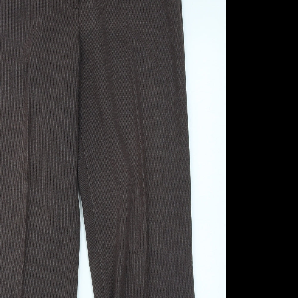 Marks & Spencer Womens Brown   Trousers  Size 12 L29 in