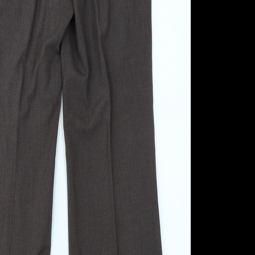 Marks & Spencer Womens Brown   Trousers  Size 12 L29 in