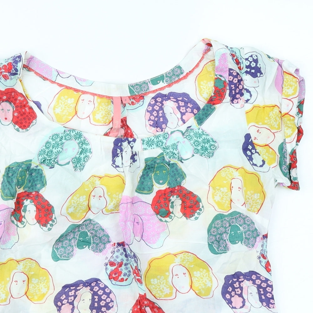 White Stuff Womens White   Basic Blouse Size 8
