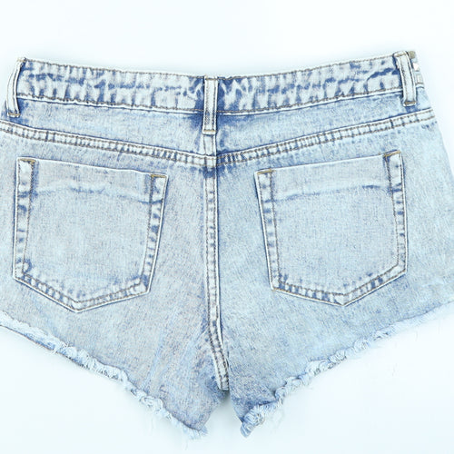 Denim Co Womens Blue  Denim Hot Pants Shorts Size 10
