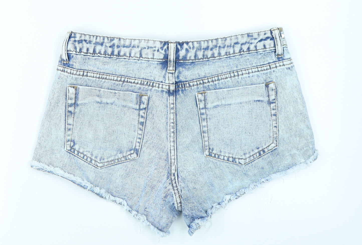 Denim Co Womens Blue  Denim Hot Pants Shorts Size 10
