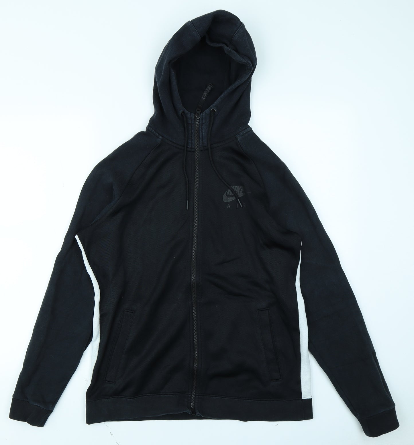 Nike Mens Black   Full Zip Hoodie Size M