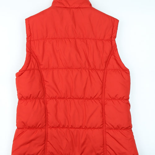 George Womens Red   Gilet Coat Size 10