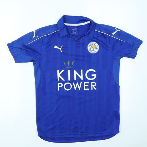 PUMA Boys Blue   Basic T-Shirt Size 12 Years