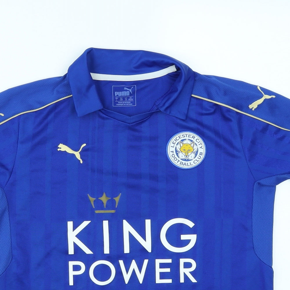 PUMA Boys Blue   Basic T-Shirt Size 12 Years