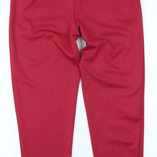 TU Womens Pink   Trousers  Size 10 L26 in