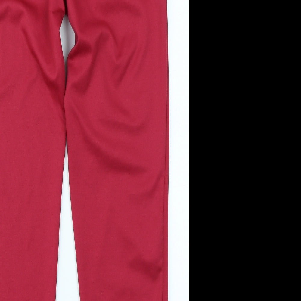 TU Womens Pink   Trousers  Size 10 L26 in