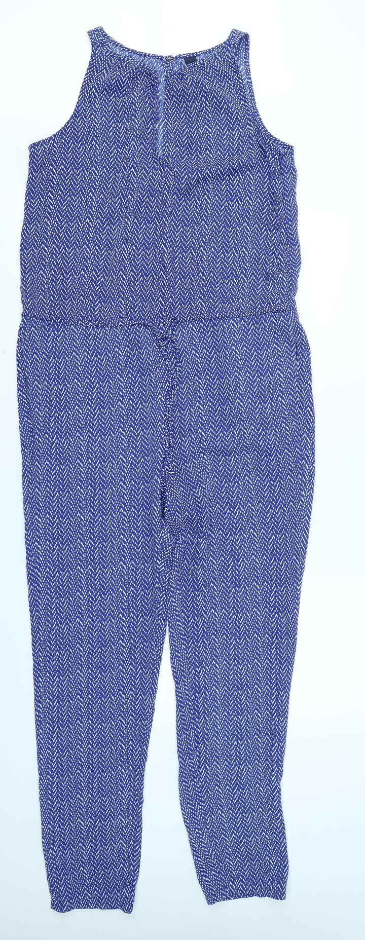 Gap Womens Blue Polka Dot Playsuit One-Piece Size XS L26 in