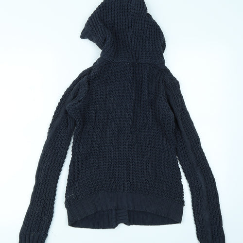 Only Womens Blue  Knit Cardigan Jumper Size XS