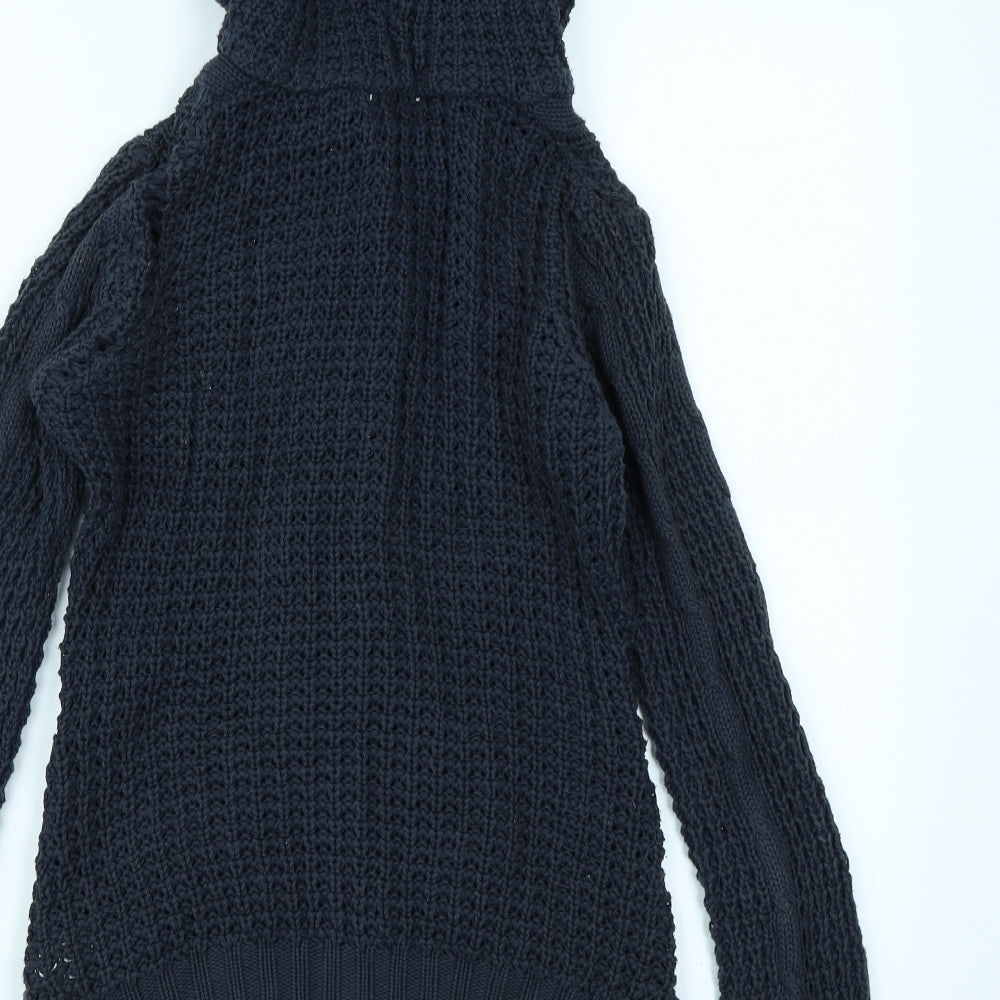 Only Womens Blue  Knit Cardigan Jumper Size XS