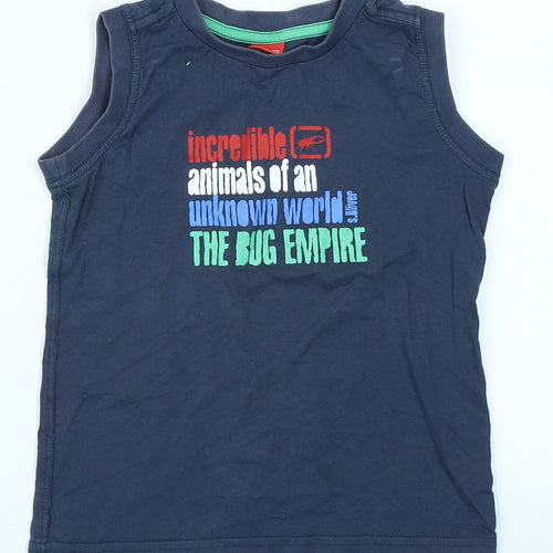 S. Oliver Boys Blue   Basic Tank Size 4-5 Years