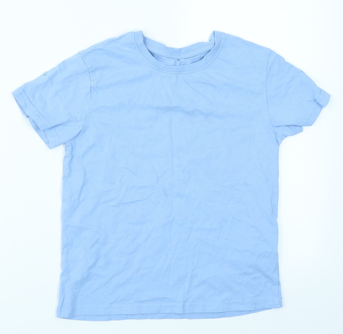 George Boys Blue   Basic T-Shirt Size 8-9 Years